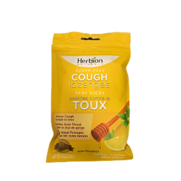 Herbion - Sugar Free Cough Lozenge Bag Honey Lemon